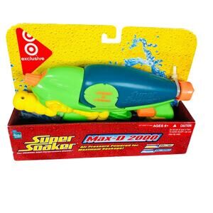Larami Super Soaker Squirt Toy Max-D 2000 Factory Sealed Target Exclusive
